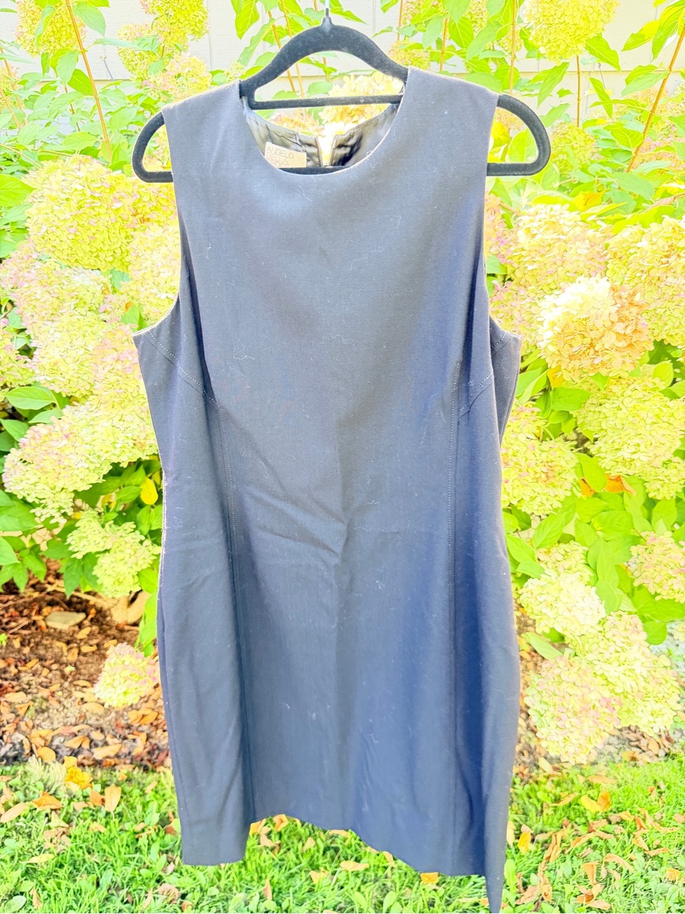 Classic Sleeveless Black Mini Dress